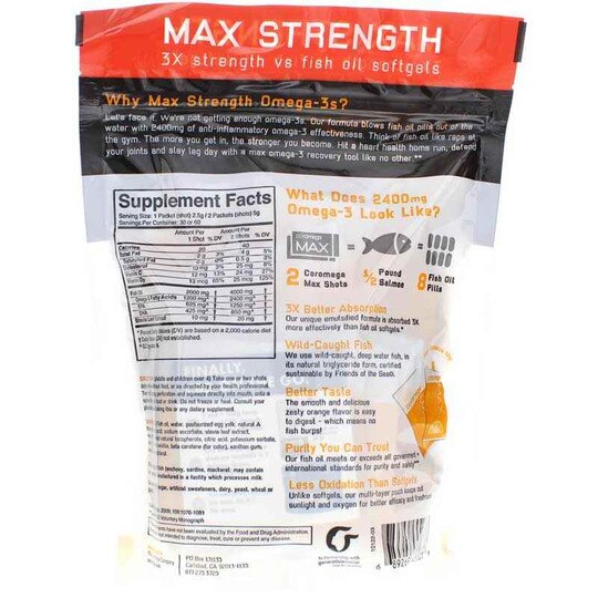 MAX High Concentrate Omega-3, COM